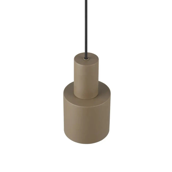 Wisząca lampa Agudo 319400141 szara tuba 1x10W E27 z regulacją