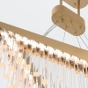 Wisząca lampa nad wyspę Vivien QN-VIVIEN-P-L-BG LED 40W 3000K złota