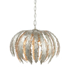 Designerska lampa wisząca do jadalni srebrna Delphine OUTLET