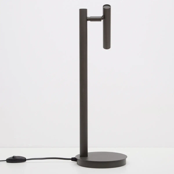 Biurowa lampa stołowa Sopel 41477 do czytania ciemnoszara