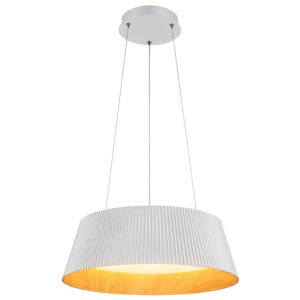 Wisząca lampa nad wyspę FRILL ST-DL6487-WH LED 21W 3000K biała złota