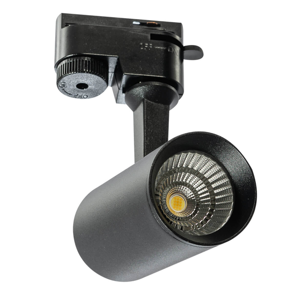 Lampa szynowa jednofazowa Kirke AZ4656 LED 10W 3000K tubka czarna