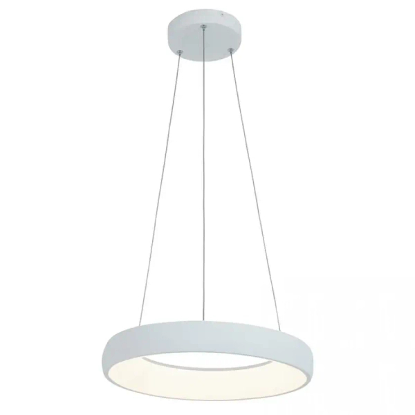 Pierścieniowa wisząca lampa 2045 LED 32W 3000K do przedpokoju biały