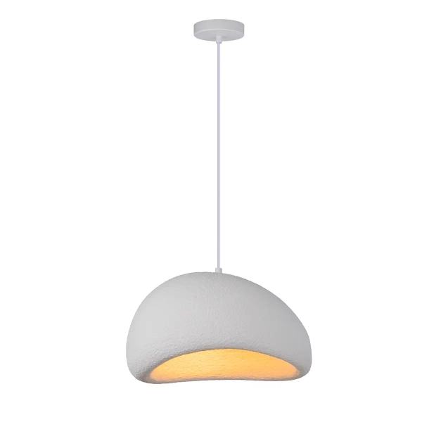 Lampa wisząca nad stół Nube LP-0030/1P 50cm WH skandynawska biała