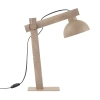 Ekologiczna biurowa lampa Oslo Sabia 16129 drewniana do czytania beżowy