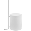 LAMPA podłogowa BOTANICA 40848101 Kaspa dekoracyjna OPRAWA stojąca tuba z doniczką biała