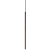 Sypialniana lampa wisząca Laser 10447 Nowodvorski metalowa nad łóżko brązowa