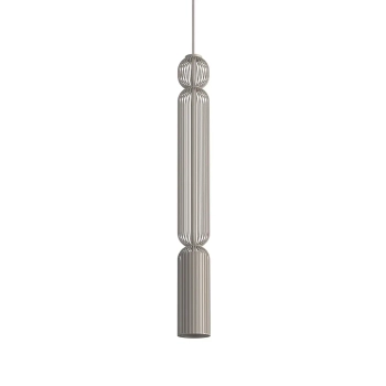 Wisząca lampa druciana CAMELEON SINGLES 12192 nad stół beżowa