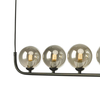 Wisząca lampa molekułowa Cradle CRA0522-01 czarny przydymiony