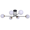 Lampa sufitowa ISLA K-4915  Kaja sticks białe czarne