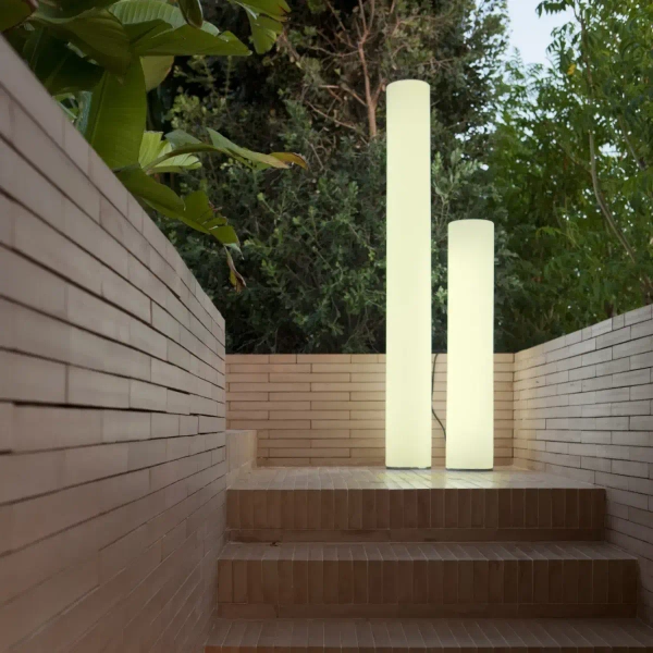 Słupek ogrodowy tuba Gardena Moderno ABR-LPZT-T8 Abruzzo IP65 biały