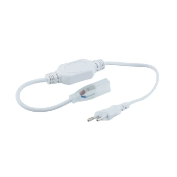 Zasilacz do taśm LED z wtyczką  TLA07-5050 kabel 50 cm biały