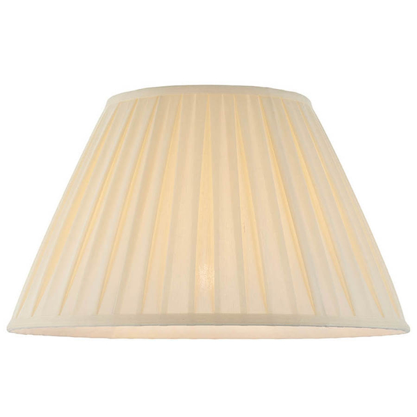 Materiałowy abażur do lampy Carla CARLA-18 46cm kremowy