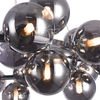 LAMPA wisząca DALLAS MOD548PL-25CH Maytoni szklana OPRAWA modernistyczny ZWIS molekuły chrom przydymione