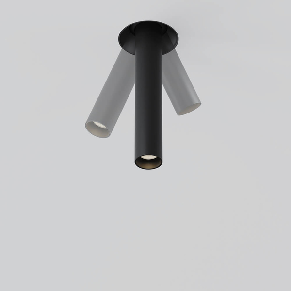 Lampa sufitowa Focus C140TRS-L200-7W3K-B LED 7W 3000K z regulacją czarna