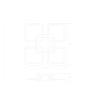 Geometryczna lampa sufitowa Stellar MS232150R-BK LED 55W 3000-6000K czarny