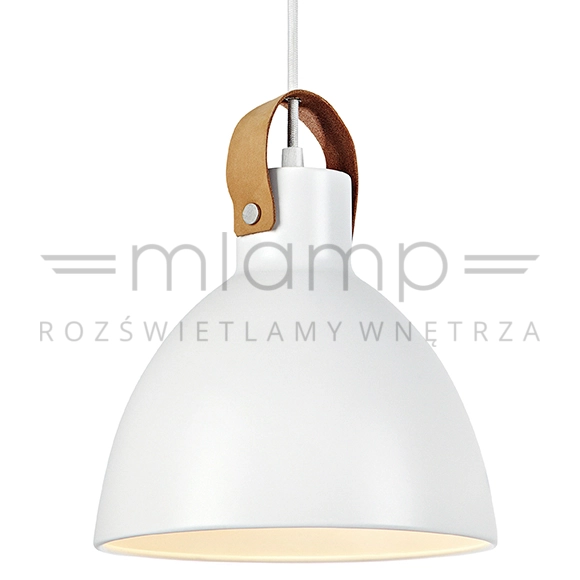 LAMPA wisząca EAGLE 106553 Markslojd metalowa OPRAWA zwis kopuła biała