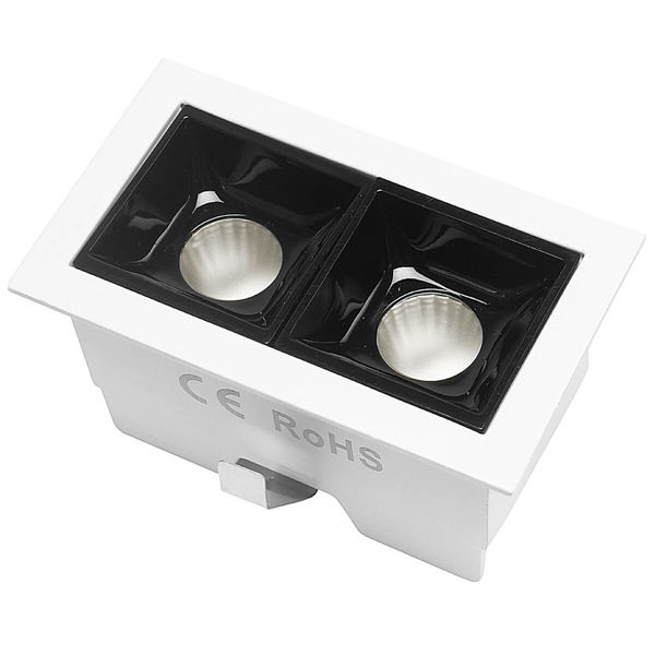 Wpuszczana lampa sufitowa 578 Domeno LED 4W 3000K biała