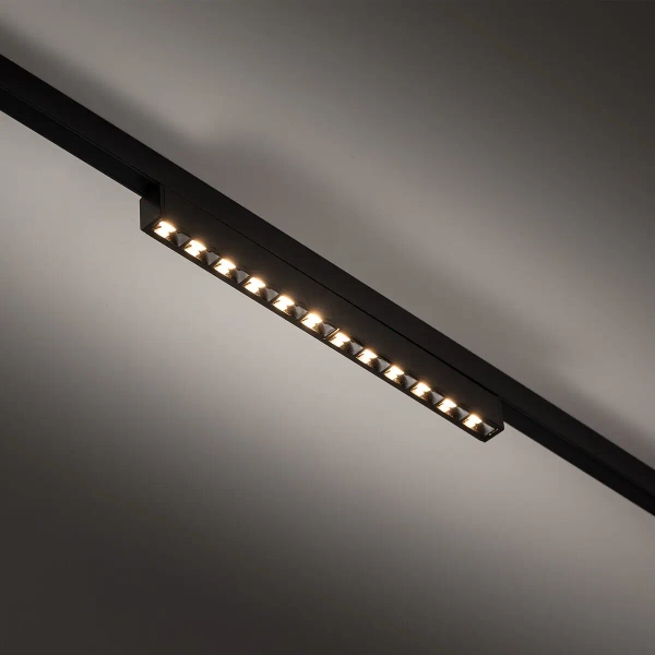 Sufitowa lampa 1-faz do szyny magnetycznej 11720 LED 10W 3000K czarna