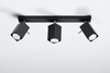 Reflektorki LAMPA sufitowa SL.0101 plafon OPRAWA metalowa czarna