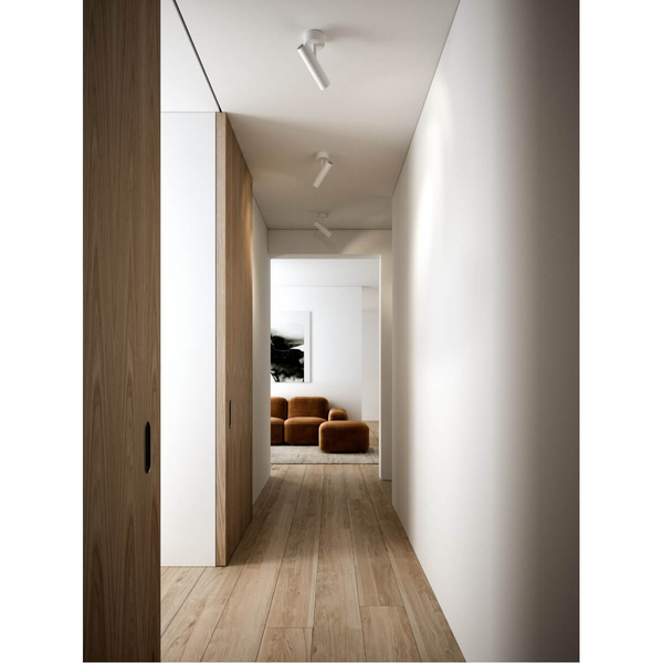 Sufitowa lampa reflektorek Mib 2020666001 DFTP obrotowa do holu biała