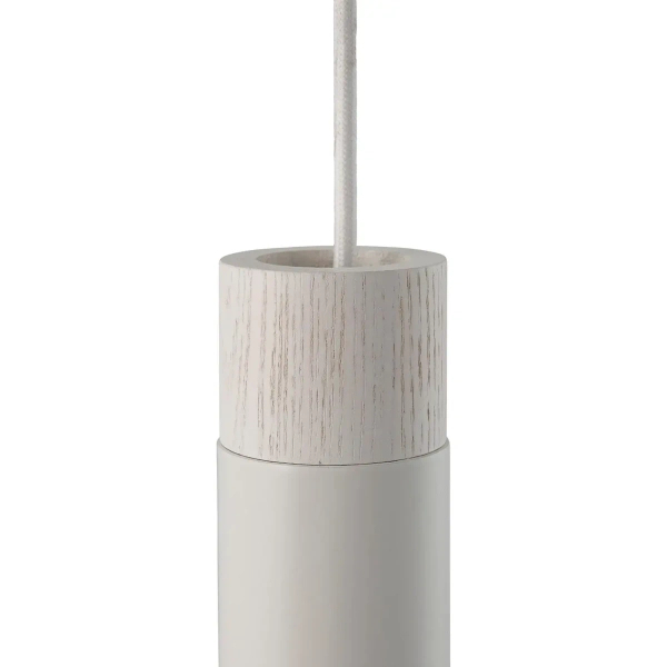 Wisząca lampa sopel Tilo 2410453001 do salonu tuba biała