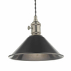 Industrialna lampa wisząca Hadano HAD0161-02 Dar Lighting cyna chrom czarny