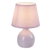 Dziecięca lampa stołowa Ingrid 74078 do sypialni ceramika różowy