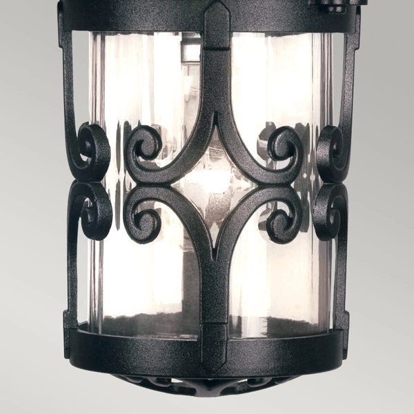 Lampa wisząca Hereford BL13B-BLACK Elstead na łańcuchu ogrodowa czarna