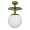 Przysufitowa lampa kula na korytarz PLAAT B PLB114003 oliwkowy