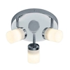 Potrójna lampa sufitowa tuby BRISA DL306880430 IP44 z regulacją srebrny