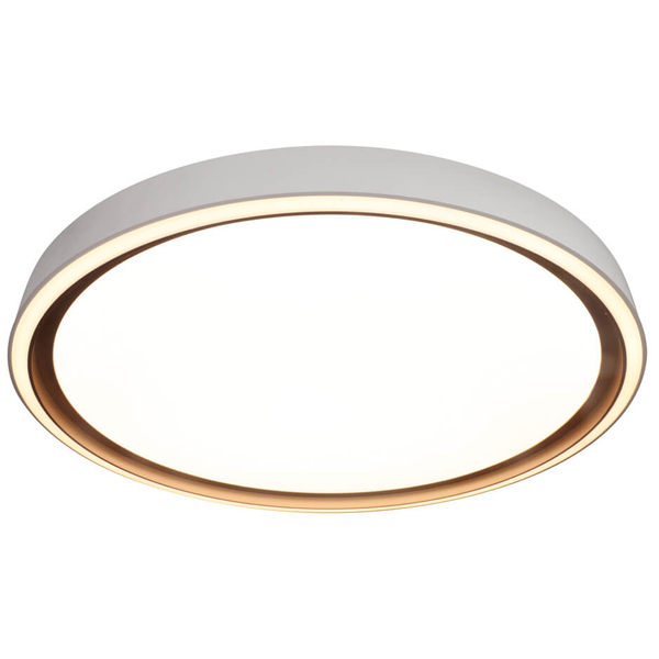 Plafon Rende PLF-63728-3K4K6K-GD-WH-SL LED 47W 3000-6000K IP44 złoty biały