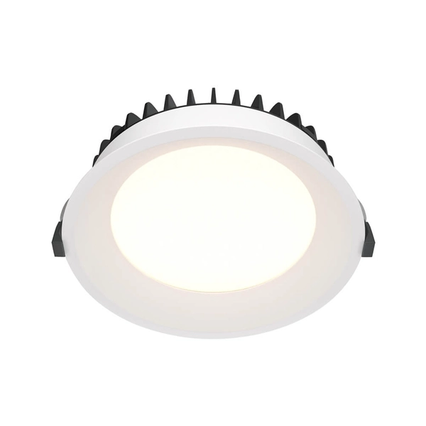 Wpuszczana lampa do salonu Okno DL055-24W3K-W LED 24W 3000K IP44 biała