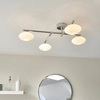Łazienkowa lampa sufitowa L&-195008 Light& kule szklane IP44 chrom
