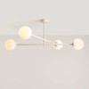 Przysufitowa lampa molekułowa PINNE 1080PL_L9 Aldex kremowy