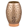 Stołowa lampka Bidar R51571065 RL Light wzorzysta brązowa złota