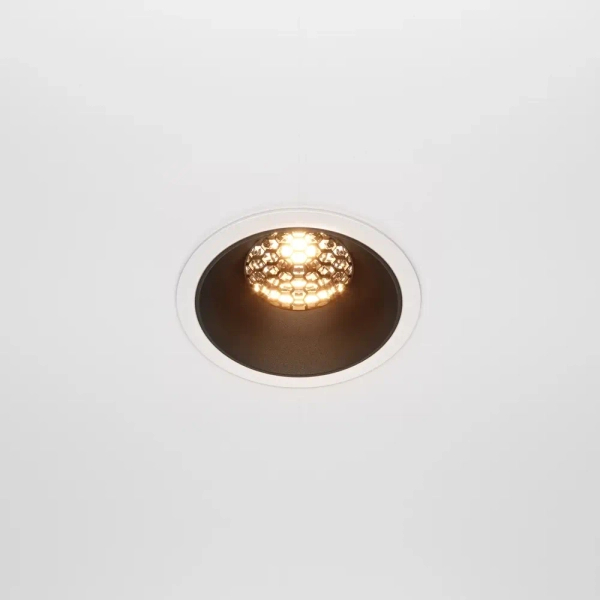 Wpuszczane oczko Alfa DL043-01-15W2.7K-RD-WB-DE LED 15W 2700K białe czarne