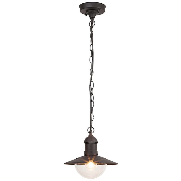 Zewnętrzna LAMPA wisząca OSLO 8717 Rabalux industrialna OPRAWA tarasowy zwis na łańcuchu loftowy IP44 czarny