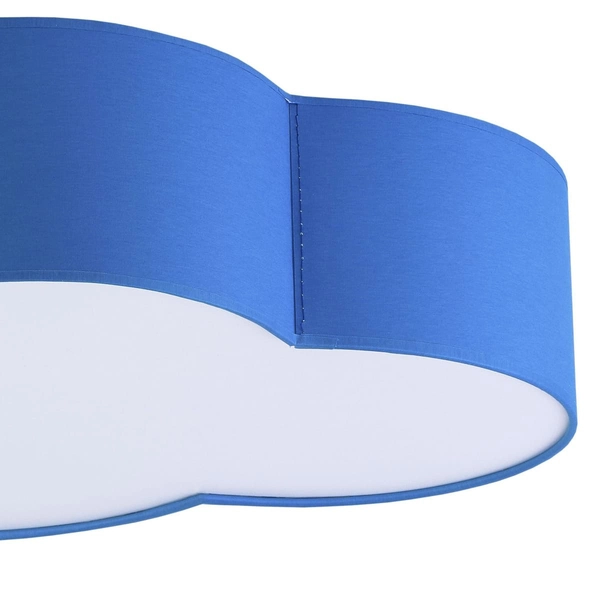 Dziecięca lampa sufitowa Cloud 1534 TK Lighting chmura niebieska biała
