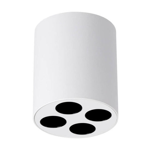 Plafon sufitowy Zoe SL.1209 Sollux LED 9W 4000K walec minimalistyczny biały