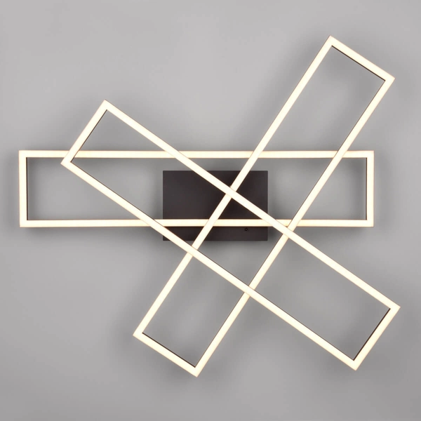 Plafon Corso R64423132 RL Light LED 36W 2700-6000K geometryczny czarny