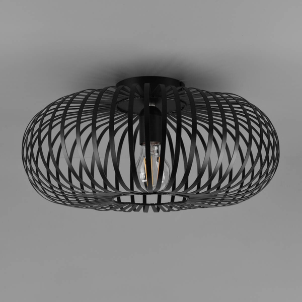 Sufitowa lampa JOHANN 606900132 Trio druciak do kuchni czarna