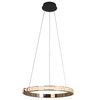 Lampa zwisowa Muriel MD4996-1-3GBD Zumaline LED 3000K 60W glamour złota