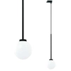 LAMPA wisząca Ota I Track Orlicki Design metalowa OPRAWA zwis do systemu szynowego 1-fazowego czarny matowy biały