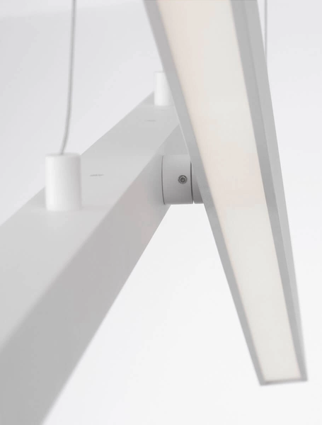 Pokojowa lampa wisząca PUEBLA LE42800 listwy LED 40W białe