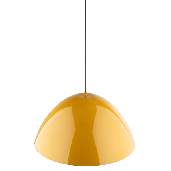 Zwisająca lampa do salonu Faro 10264 nad stół metalowa żółta