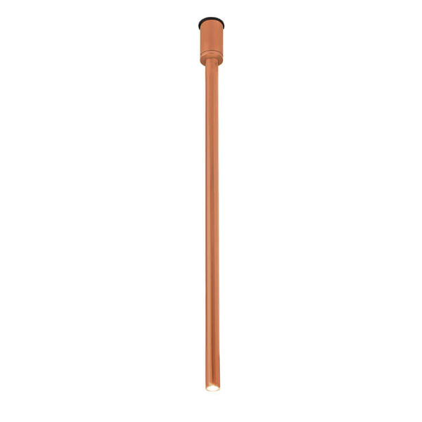 Sufitowa lampa sopel ALHA 9688 Dohar metalowa tuba miedziana