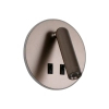 Podłużny kinkiet ścienny Furla WL-53742-1-CF LED 8W 3000K do sypiani kawowy
