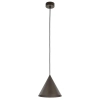Zwieszana lampa salonowa CONO 10073 trójkątna brązowy