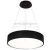 LAMPA wisząca OHIO ML6358 Milagro metalowa OPRAWA okrągła LED 24W 4000K zwis czarny
